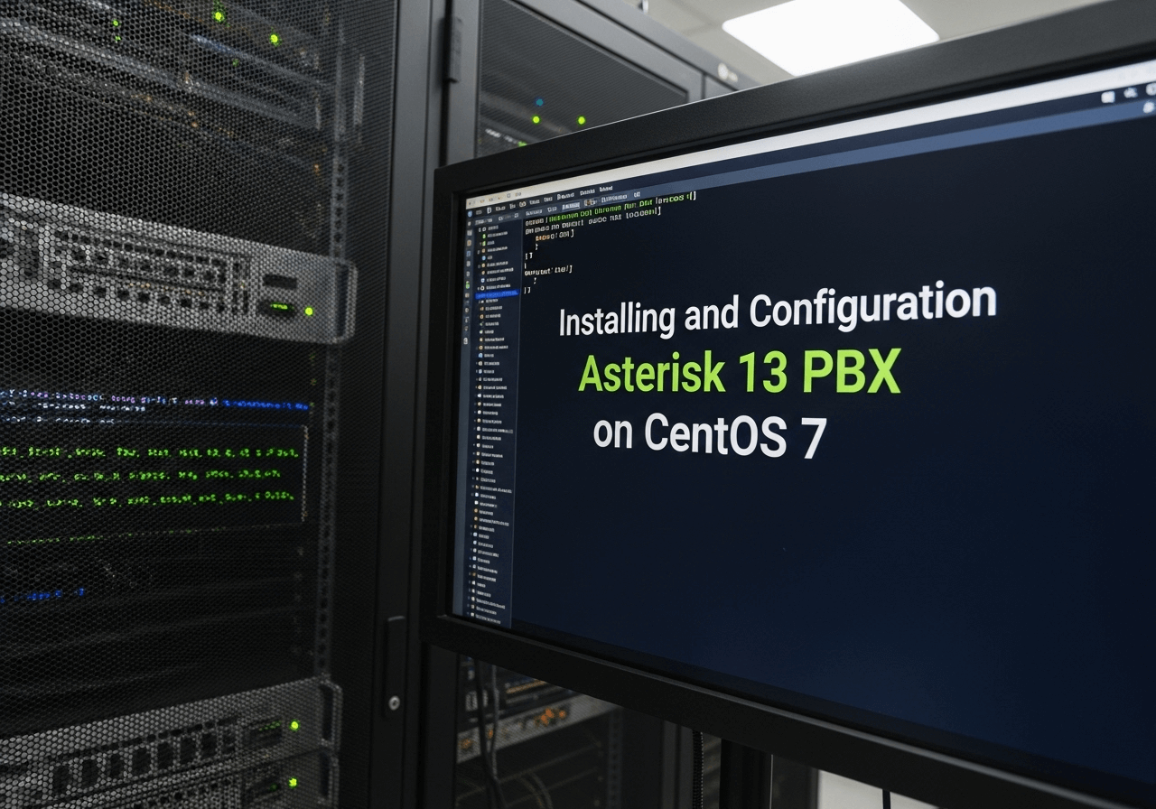 Installing and Configuring Asterisk 13 PBX on Centos 7